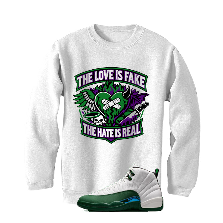 Air Jordan 12 Bucks Matching T-Shirt The Love is fake