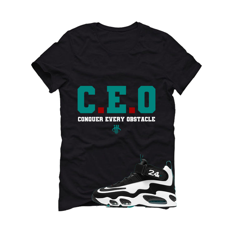 Nike Air Griffey Max 1 Freshwater Matching T-Shirt, Sweatshirts, & Hoodies Black T-Shirt (Ceo)| illcurrency