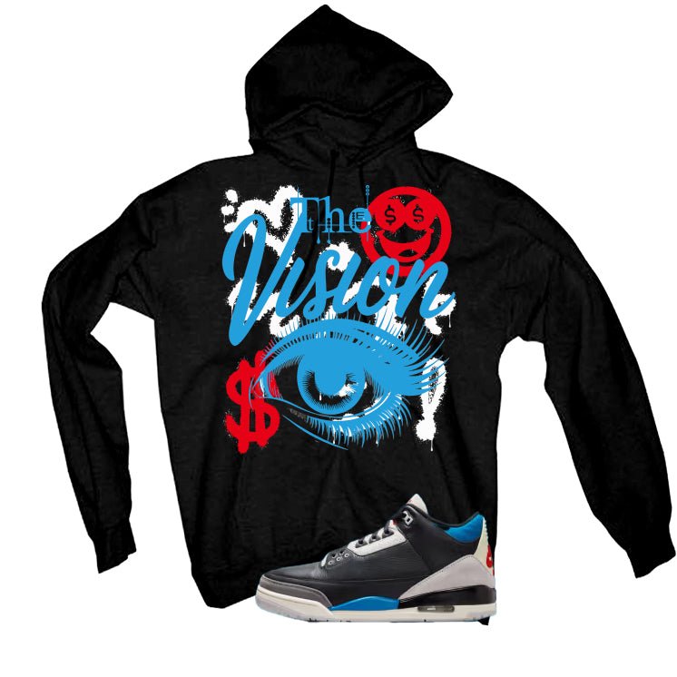 Air Jordan 3 OG Rare Air Black T-Shirt (The Vision)| illcurrency