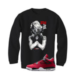 Air Jordan 4 Toro Bravo Matching T-Shirt, Sweatshirts, & Hoodies Black T-Shirt (Marilyn Monroe stay ill)| illcurrency