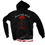 Air Jordan 11 Low Bred Black T-Shirt (Beautifully Broken)| illcurrency