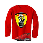 Air Jordan 14 Ferrari Red T-Shirt (Ferrari Jordan)| illcurrency