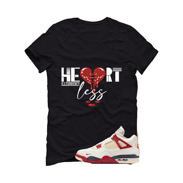 Nigel Sylvester x Air Jordan 4 Brick After Brick Matching T-Shirt, Sweatshirts, & Hoodies Black T-Shirt (Heartless)| illcurrency