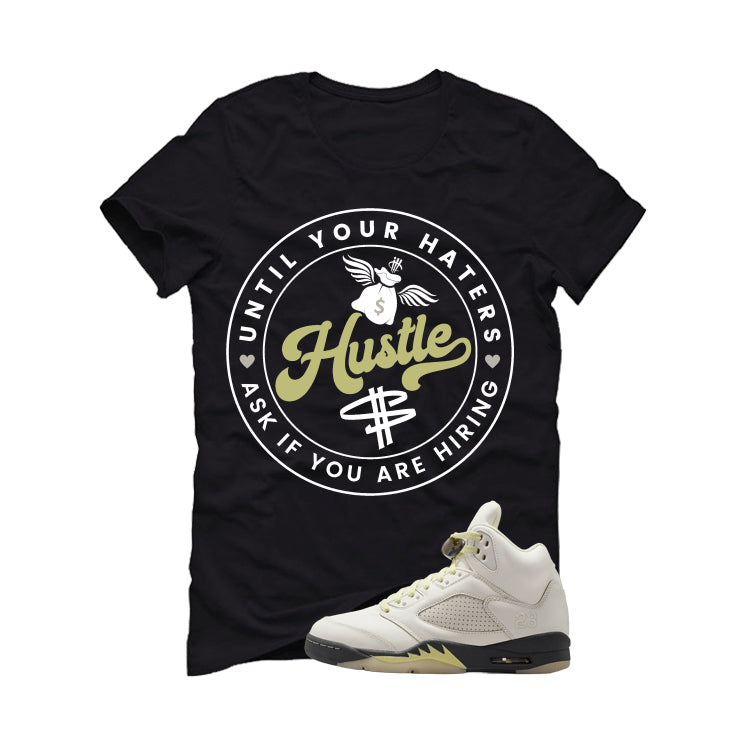 Air Jordan 5 WMNS Luminous Green Black T-Shirt (Haters Catch Up)| illcurrency