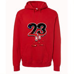 Air Jordan 8 “Playoffs” | illcurrency Red T-Shirt (DRIPPY 23)