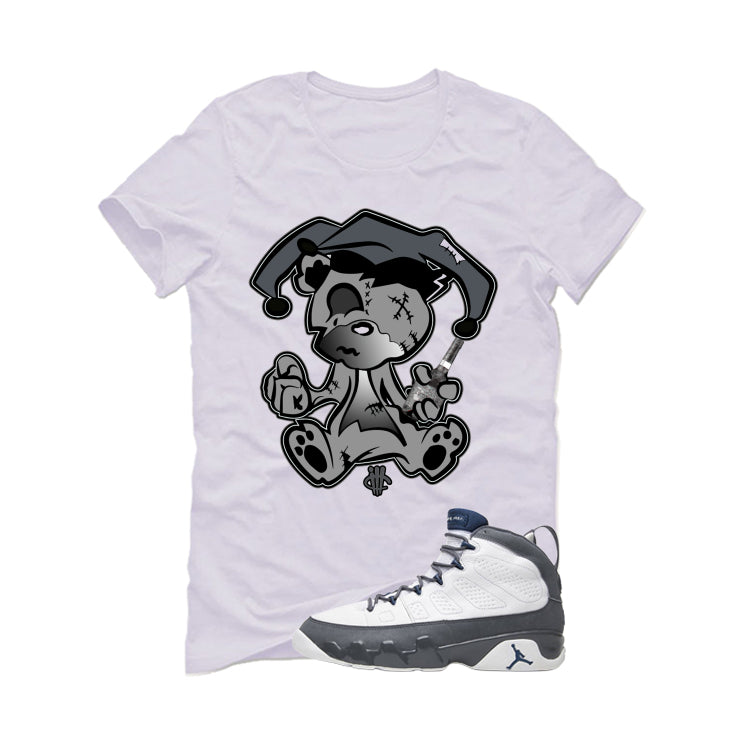 Air Jordan 9 Flint Grey Matching T-Shirt, Sweatshirts & Hoodies White T-Shirt (Teddy Joker)| illcurrency