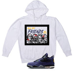 Air Jordan 4 OG Lakers Matching T-Shirt, Sweatshirts & Hoodies White T-Shirt (All My Friends Are Dead)| illcurrency