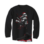 Air Jordan 6 Reverse Infrared Matching T-Shirt, Sweatshirts & Hoodies Black T-Shirt (Jordan)| illcurrency