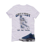 Air Jordan 13 Flint White T-Shirt (Greatest of all time)| illcurrency