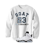 Air Jordan 6 Reverse Oreo White T-Shirt (GOAT 23)| illcurrency