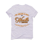 Nike Dunk Low "Reverse Curry" | Illcurrency White T-Shirt (The dream is free)