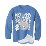 Air Jordan 12 Melo Carolina Blue T-Shirt (The Vision)| illcurrency