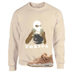 Air Jordan 4 WMNS Cozy Girl Matching T-Shirt, Sweatshirts & Hoodies Tan T-Shirt (Toxica)| illcurrency