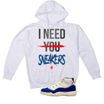Air Jordan 11 Rare Air Matching T-Shirt, Sweatshirts & Hoodies White T-Shirt (I need your sneakers)| illcurrency