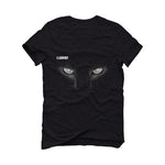 Air Jordan 4 Black Cat Matching T-Shirt, Sweatshirts & Hoodies Black T-Shirt (Black Cat)| illcurrency