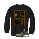 Undefeated x Air Jordan 4 Black T-Shirt (Represent)| illcurrency