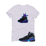 Air Jordan 8 OG Aqua White T-Shirt (Splash 8)| illcurrency