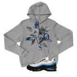 Nike Air Max 95 Big Bubble Wolverine Matching T-Shirt, Sweatshirts, & Hoodies Grey T-Shirt (Roses)| illcurrency
