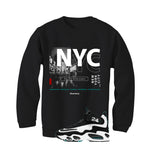 Nike Air Griffey Max 1 Freshwater Matching T-Shirt, Sweatshirts, & Hoodies Black T-Shirt (City Never Sleeps)| illcurrency