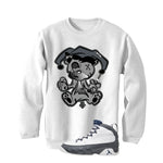 Air Jordan 9 Flint Grey Matching T-Shirt, Sweatshirts & Hoodies White T-Shirt (Teddy Joker)| illcurrency