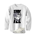 Air Jordan 3 WMNS Sail White T-Shirt (ILL RICHIE)| illcurrency