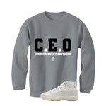 Air Jordan 11 WMNS Pearl Matching T-Shirt, Sweatshirts & Hoodies Grey T-Shirt (Ceo)| illcurrency