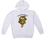Air Jordan 1 High OG “Yellow Ochre” | illcurrency White T-Shirt (Skeleton Rose)