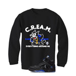 Awake NY x Air Jordan 5 Racer Blue Black T-Shirt (Cream)| illcurrency