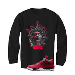 Air Jordan 4 Toro Bravo Matching T-Shirt, Sweatshirts, & Hoodies Black T-Shirt (illdussa)| illcurrency