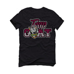 Air Jordan 5 Burgundy - Black T-Shirt (Goat)