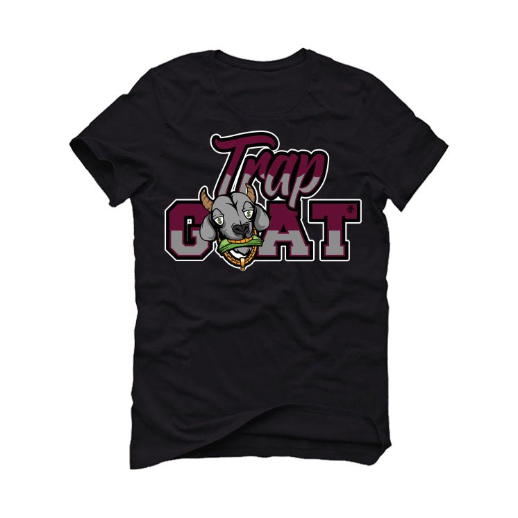 Air Jordan 5 Burgundy - Black T-Shirt (Goat)