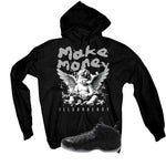 NIKE FOAMPOSITE ONE CARBON FIBER Matching T-Shirt, Sweatshirts & Hoodies Black T-Shirt (Make Money)| illcurrency