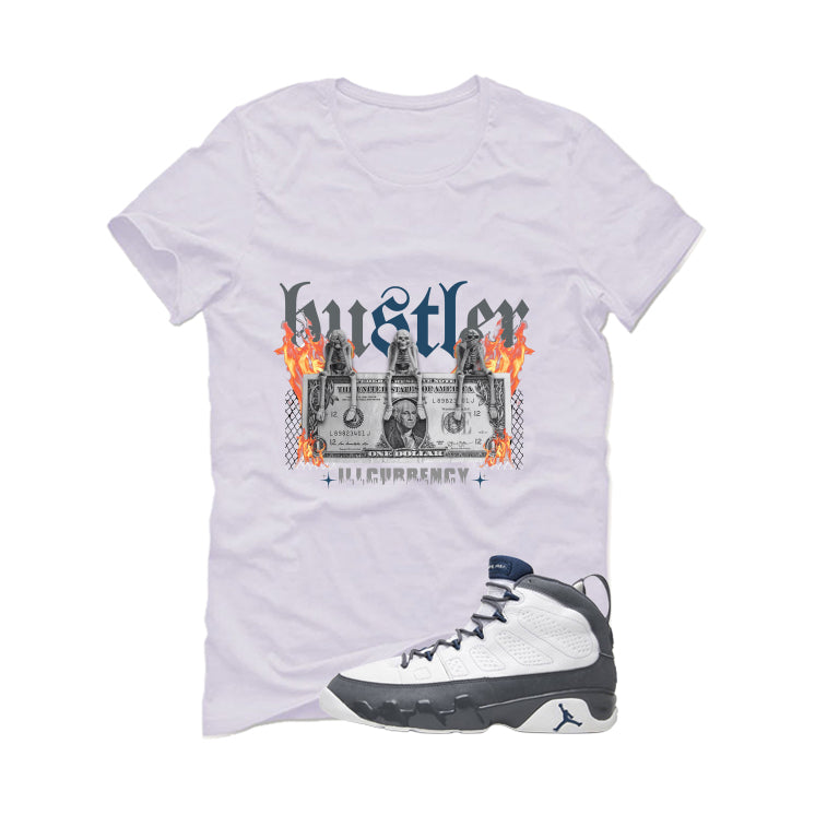 Air Jordan 9 Flint Grey Matching T-Shirt, Sweatshirts & Hoodies White T-Shirt (See No Evil Hustler)| illcurrency