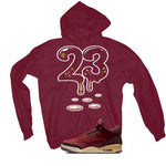 Air Jordan 3 OG Bin 23 Matching T-Shirt Maroon T-Shirt (23)| illcurrency