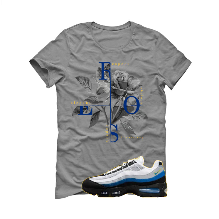 Nike Air Max 95 Big Bubble Wolverine Matching T-Shirt, Sweatshirts, & Hoodies Grey T-Shirt (Roses)| illcurrency