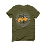 Air Jordan 5 “Olive” | illcurrency Military Green T-Shirt (Haters Catch Up)