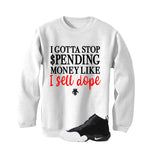 Nike Air Zoom Flight ’98 The Glove Matching T-Shirt White T-Shirt (I Gotta Stop Spending Money)| illcurrency