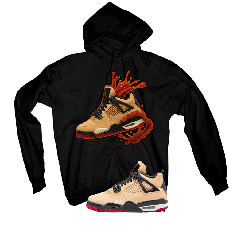 Air Jordan 4 Pizza (GS) Black T-Shirt (Splash Shoe)| illcurrency