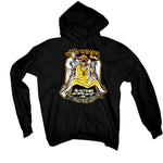 Air Jordan 1 High OG “Yellow Ochre” | illcurrency Black T-Shirt (Goat baby)