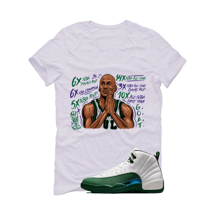 Air Jordan 12 Bucks Matching T-Shirt 6x