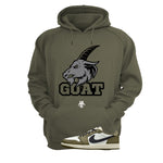 Air Jordan 1 Low OG Medium Olive Matching T-Shirt, Sweatshirts & Hoodies Military Green T-Shirt (Goat)| illcurrency