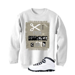 Air Jordan 10 OG Steel White Sweatshirt
