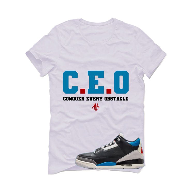 Air Jordan 3 OG Rare Air White T-Shirt (CEO)| illcurrency