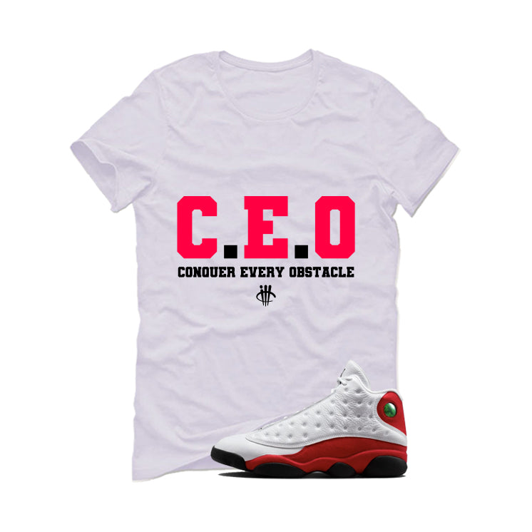 Air Jordan 13 Chicago Matching T-Shirt, Sweatshirts & Hoodies White T-Shirt (Ceo)| illcurrency