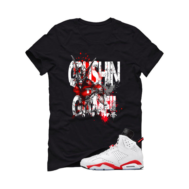 Air Jordan 6 White Infrared Matching T-Shirt Crushin the Game