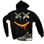 Undefeated x Air Jordan 4 Black T-Shirt (Happy Drip)| illcurrency