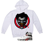 Air Jordan 8 Bugs Bunny Matching T-Shirt, Sweatshirts & Hoodies White T-Shirt (Joke The Joker)| illcurrency