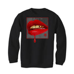 Air Jordan 13 Wolf Grey - Black T-Shirt (LIPSTICK)