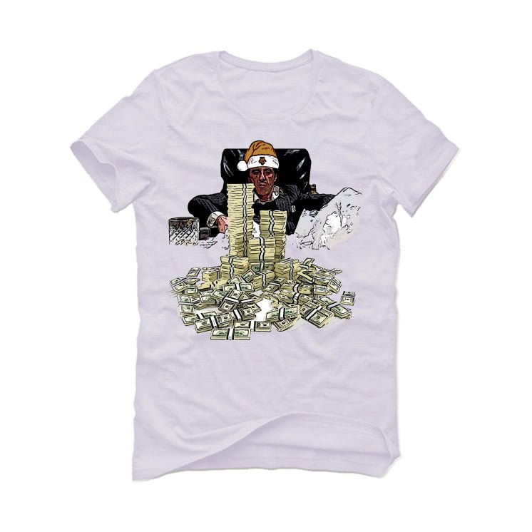 Air Jordan 13 “Wheat” | illcurrency White T-Shirt (Scarface)