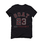 A Ma Maniére x Air Jordan 5 “Black” | illcurrency Black T-Shirt (GOAT 23)